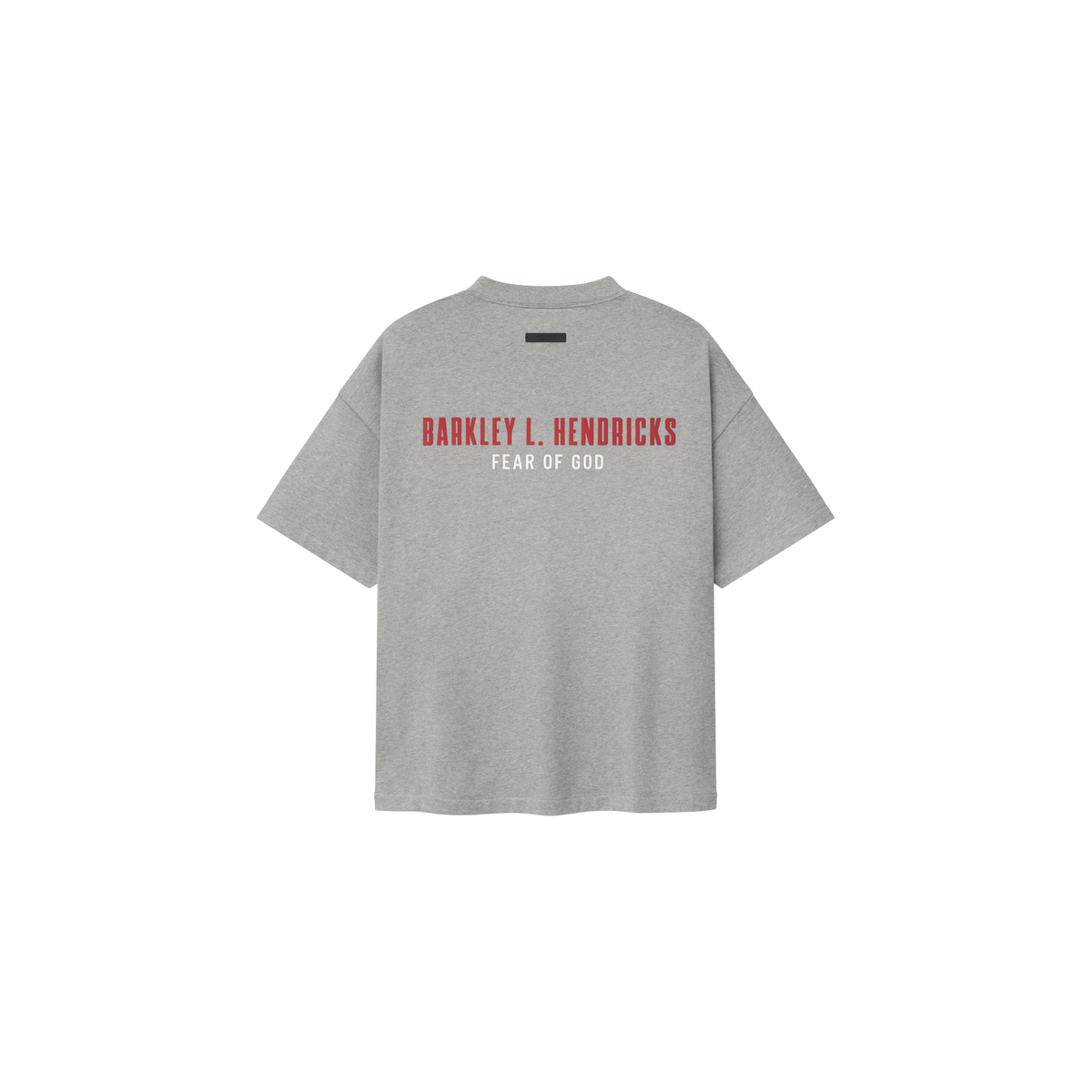 Remera Fear of God Essentials Nba x Barkley Hendricks 90s Concrete Heather
