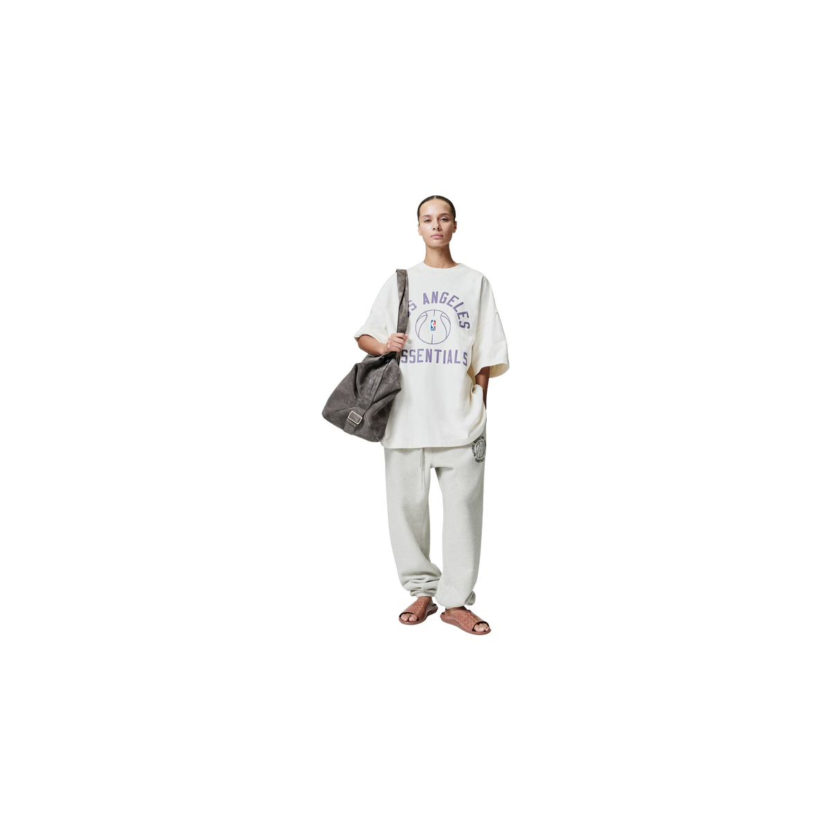 Jogging Fear of God Essentials Nba x Barkley Hendricks Classic Heather Stone