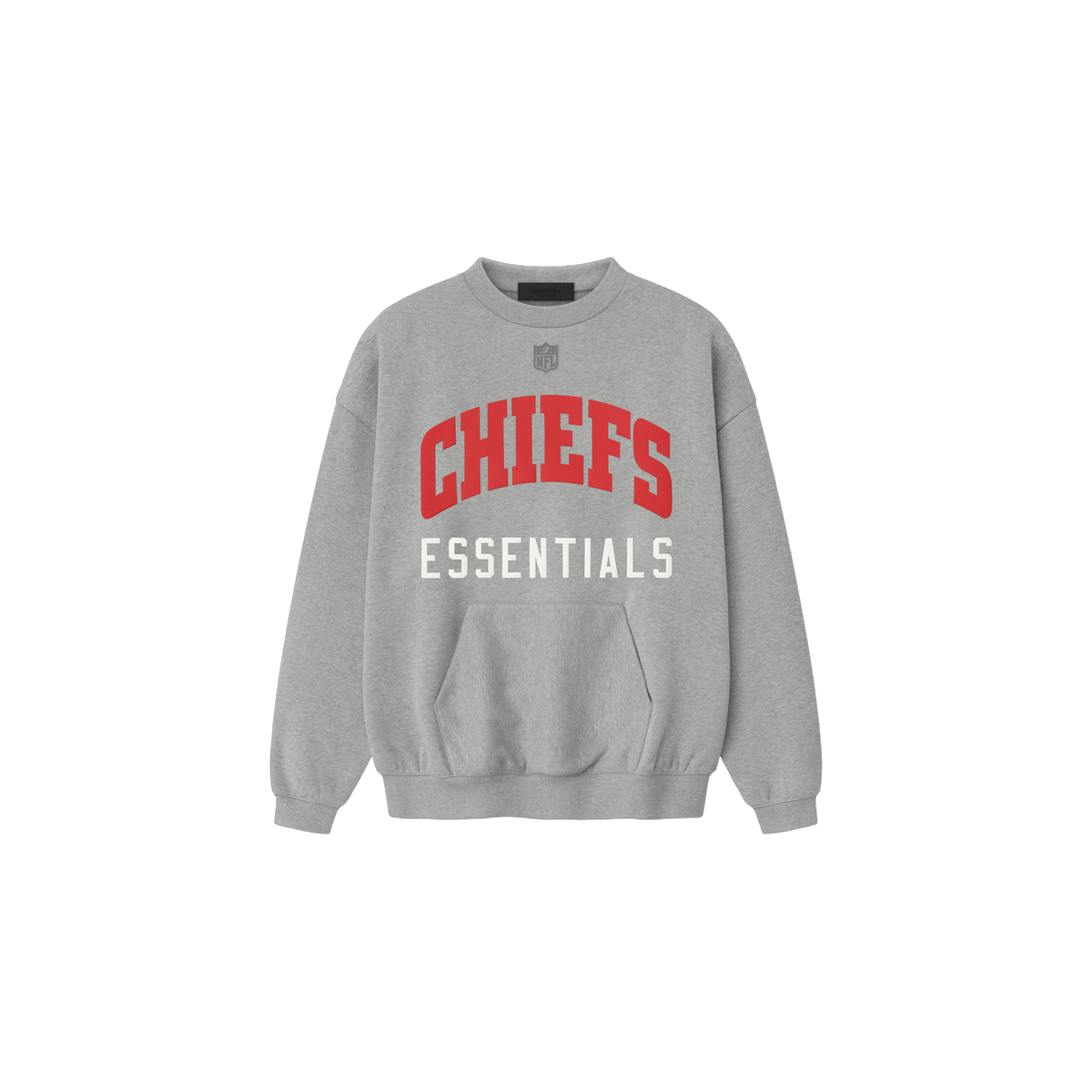 Buzo Fear of God Essentials Chiefs Sport Concrete Heather