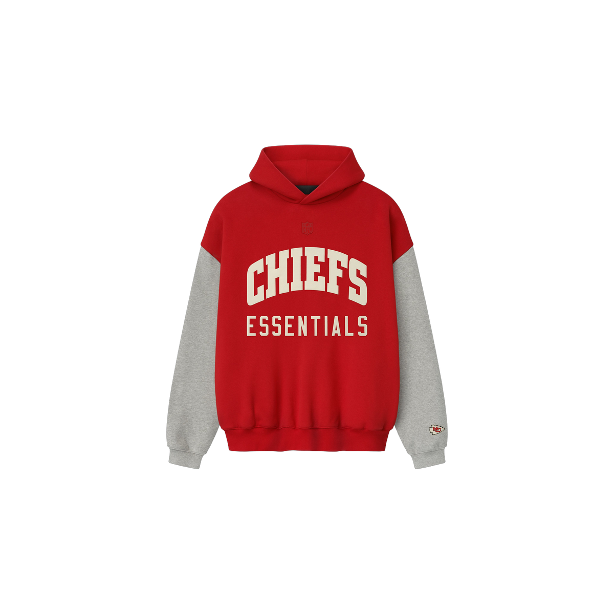 Buzo Fear of God Essentials Chiefs Sport Red/Concrete Heather