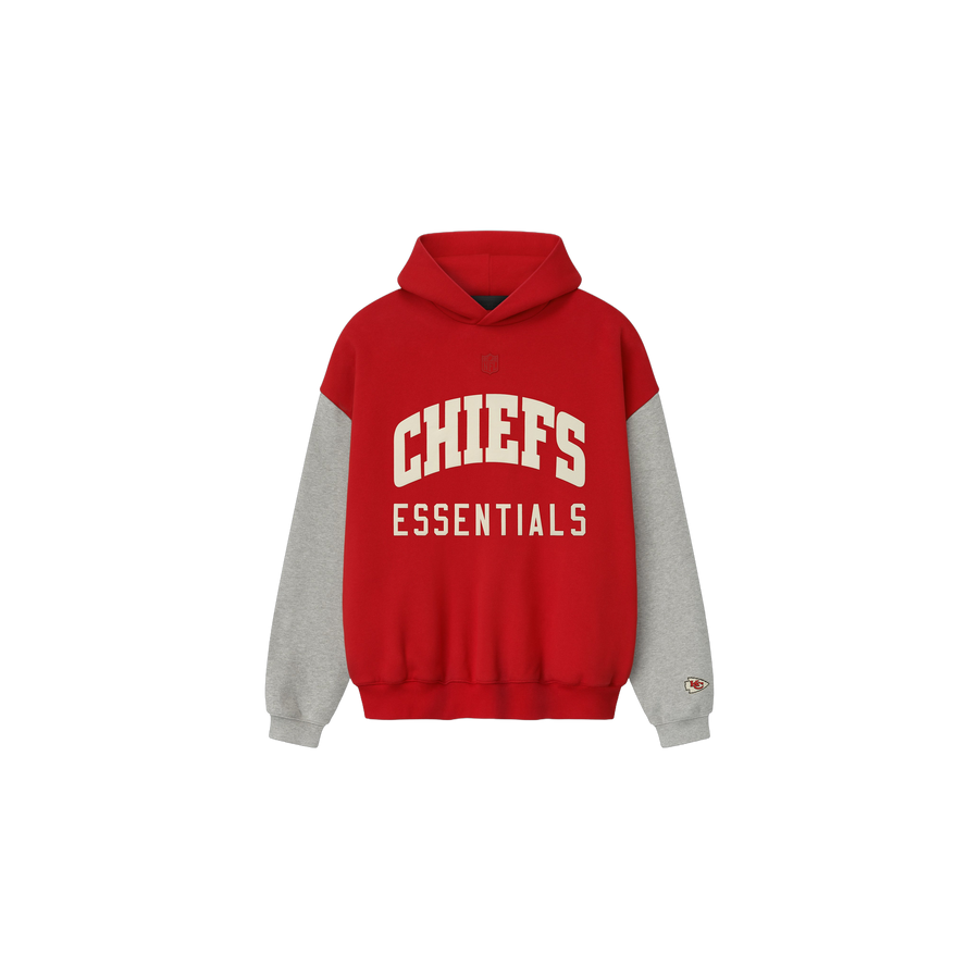 Buzo Fear of God Essentials Chiefs Sport Red/Concrete Heather