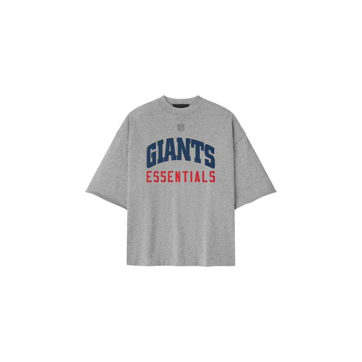 Remera Fear of God Essentials Giants 90s 3 4 Sleeve Football Concrete Heather