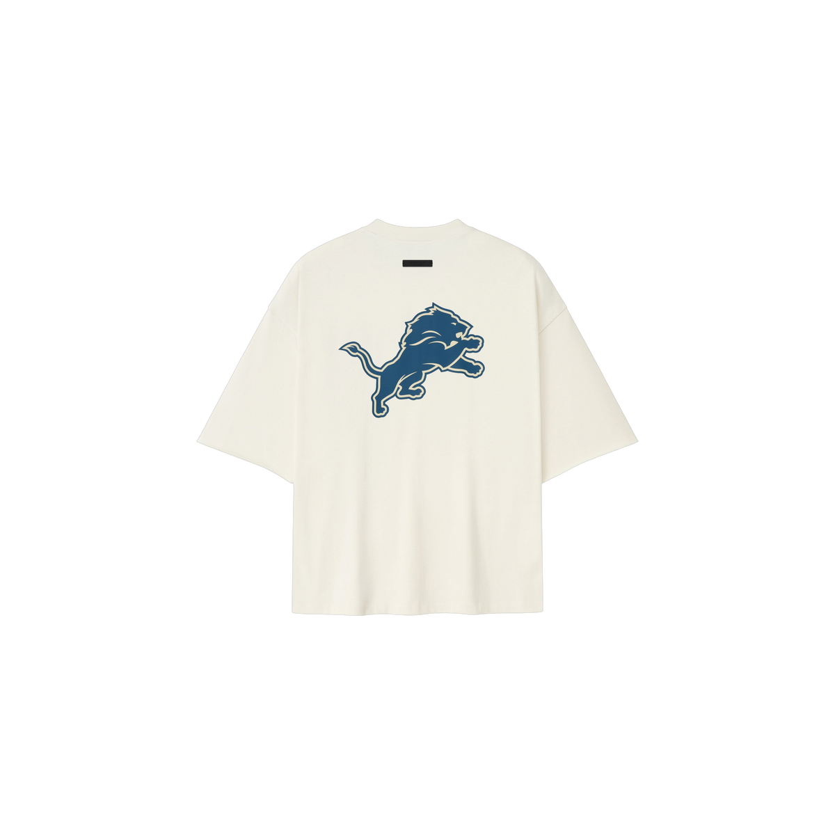 Remera Fear of God Essentials Lions 90s 3 4 Sleeve Football Cream White