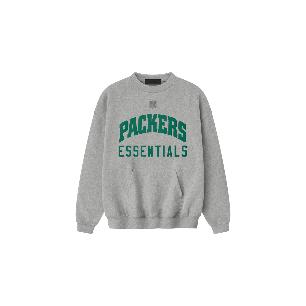 Buzo Fear of God Essentials Packers Sport Concrete Heather