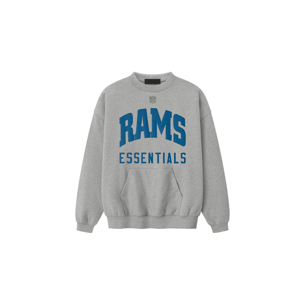 Buzo Fear of God Essentials Rams Sport Concrete Heather