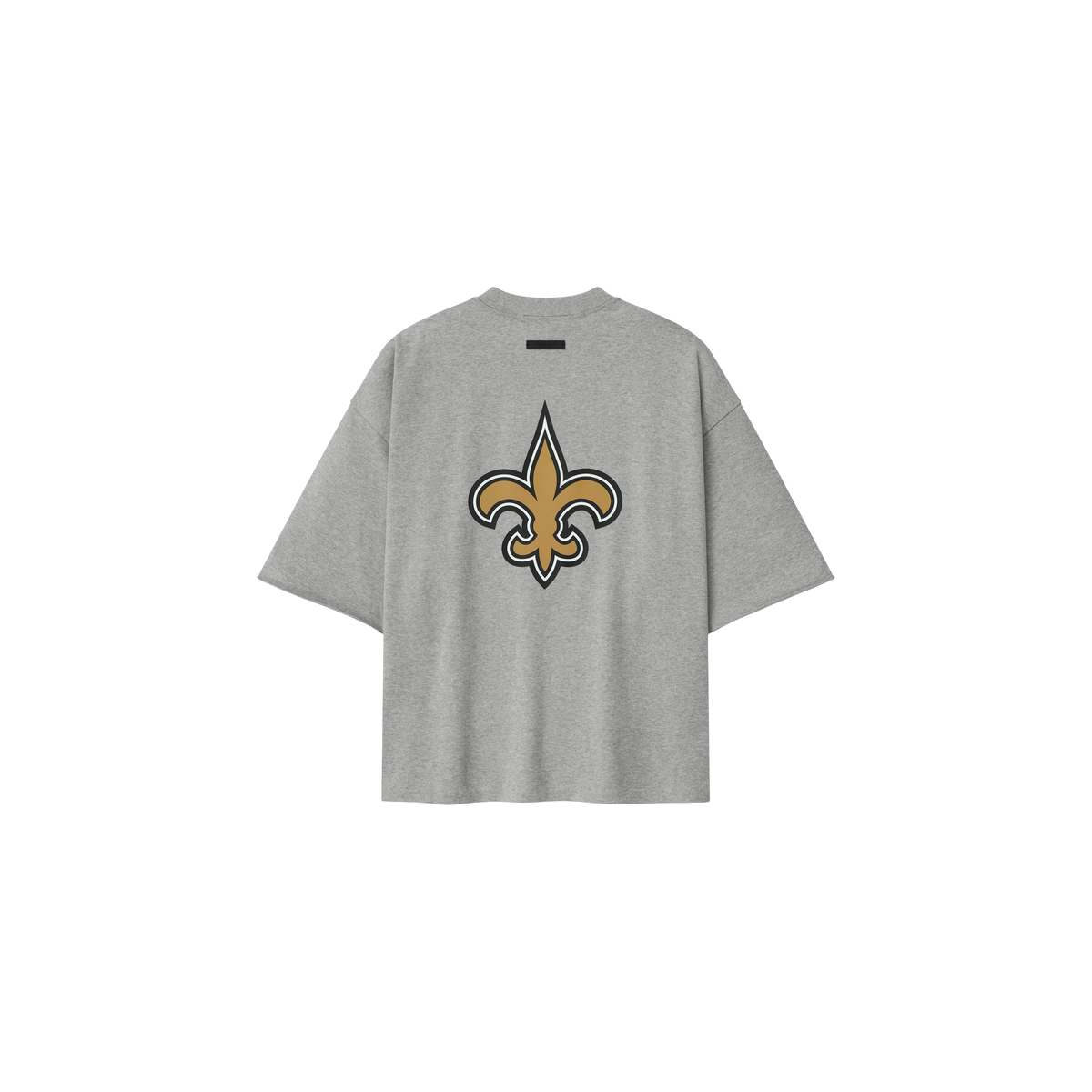 Remera Fear of God Essentials Saints 90s 3 4 Sleeve Football Concrete Heather