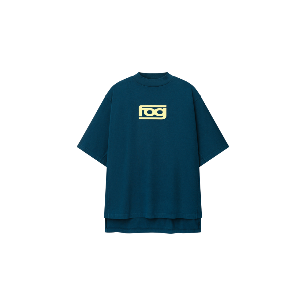 Remera Fear of God Essentials Panelled Modern Washed Night Sea