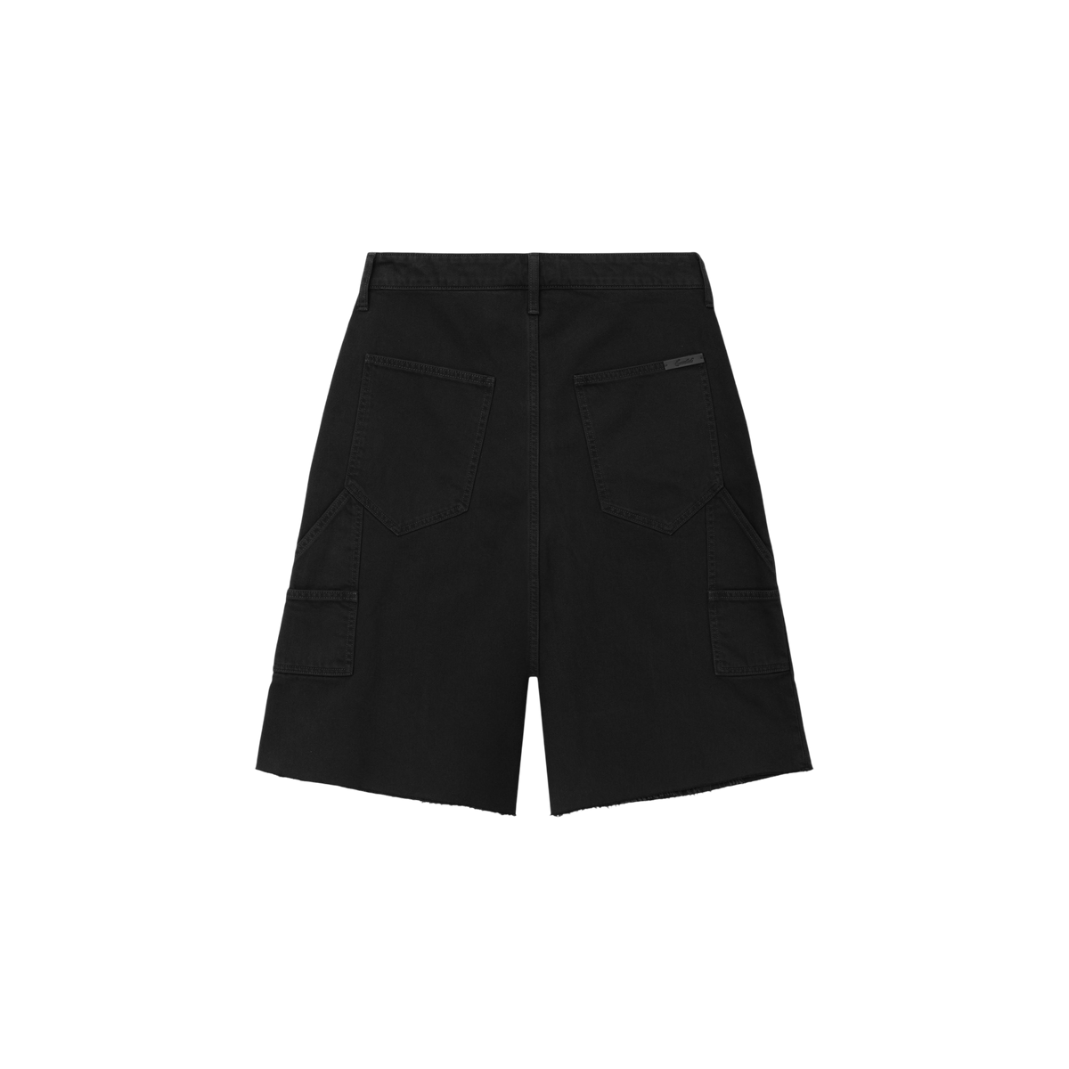 Shorts Fear of God Essentials Raw Cut 5-pocket Overdyed Black
