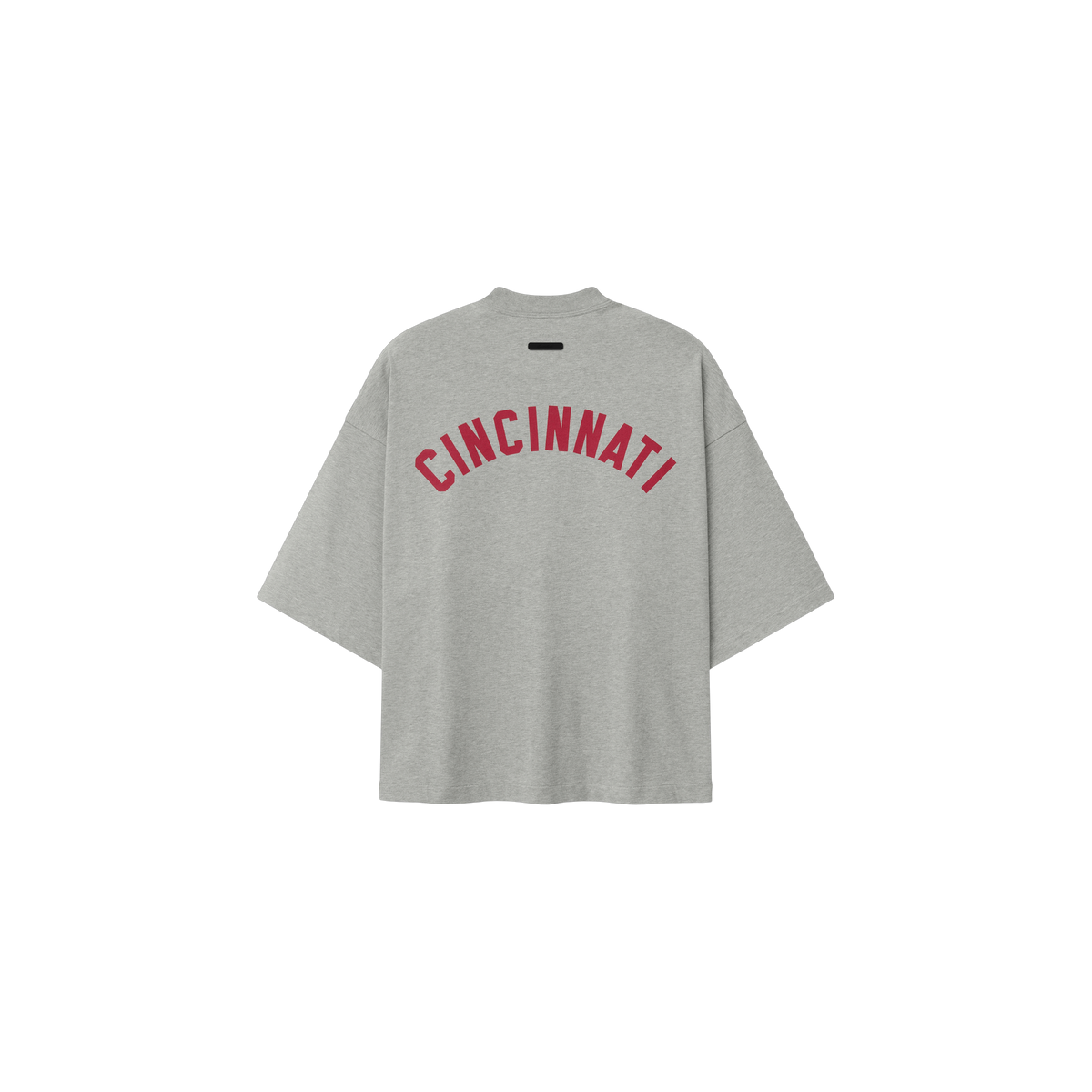 Remera Fear of God Essentials Reds Merch Concrete Heather