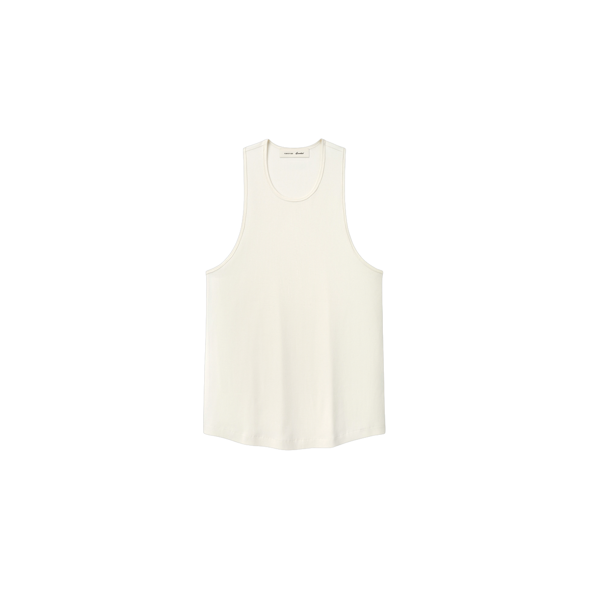Remera Fear of God Essentials Ribbed Essential Ivory
