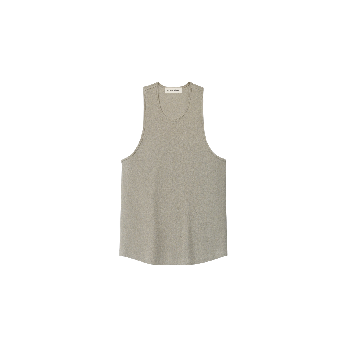 Remera Fear of God Essentials Ribbed Essential Seal Heather