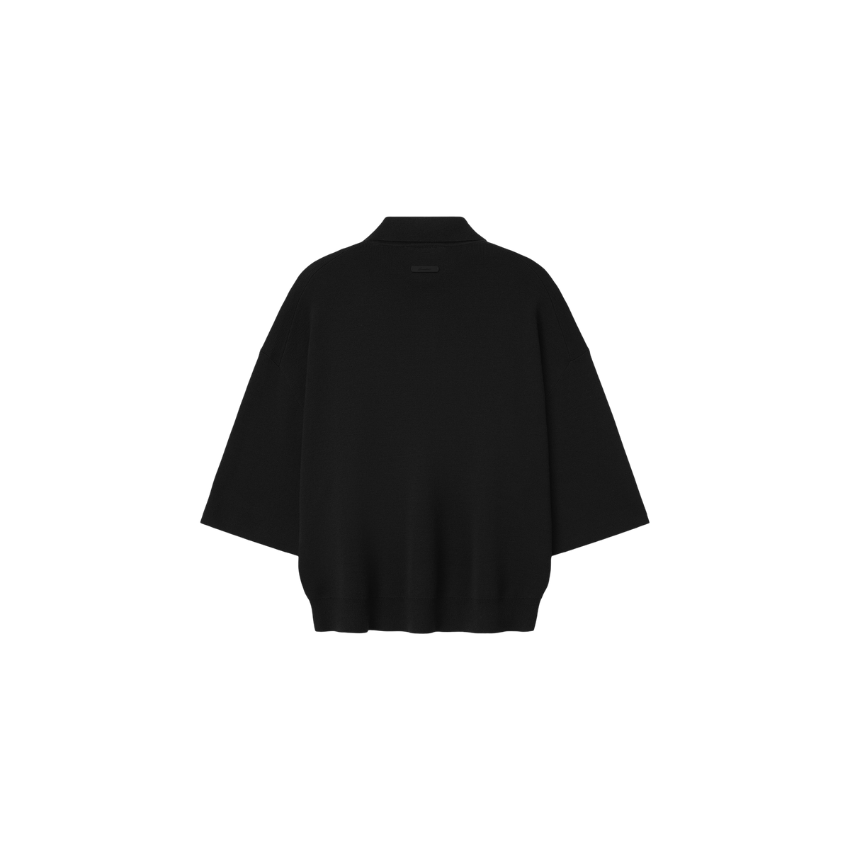Sweater Fear of God Essentials Signature 3 4 Sleeve 90s Knit Vintage Black