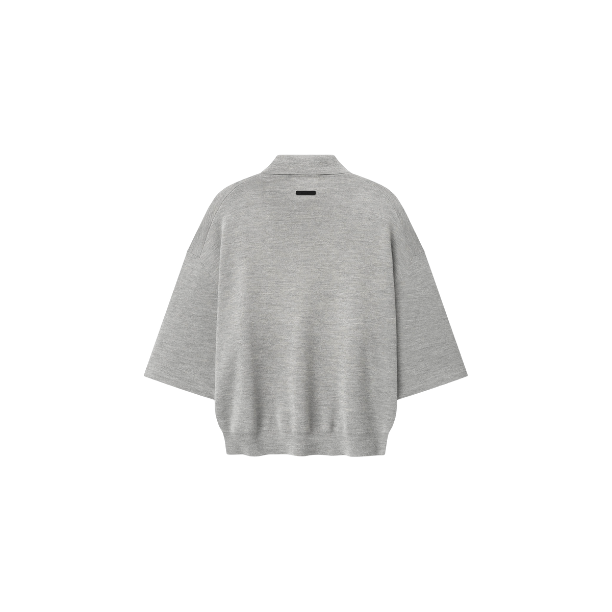 Sweater Fear of God Essentials Signature 3 4 Sleeve 90s Knit Concrete Heather