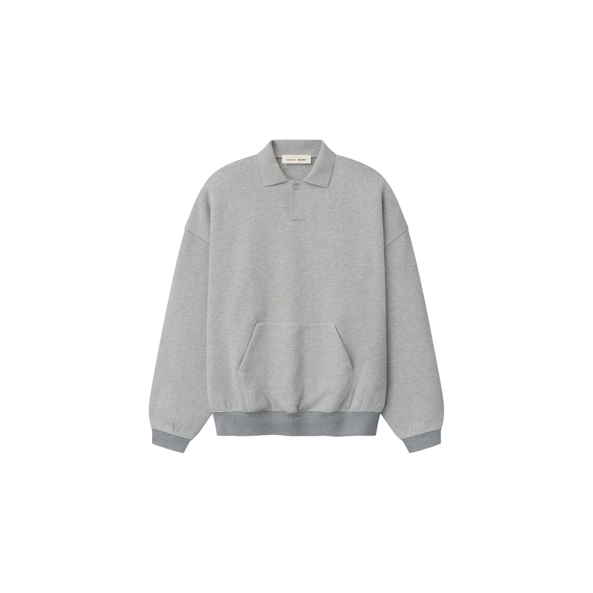 Buzo Fear of God Essentials Signature 90s Concrete Heather