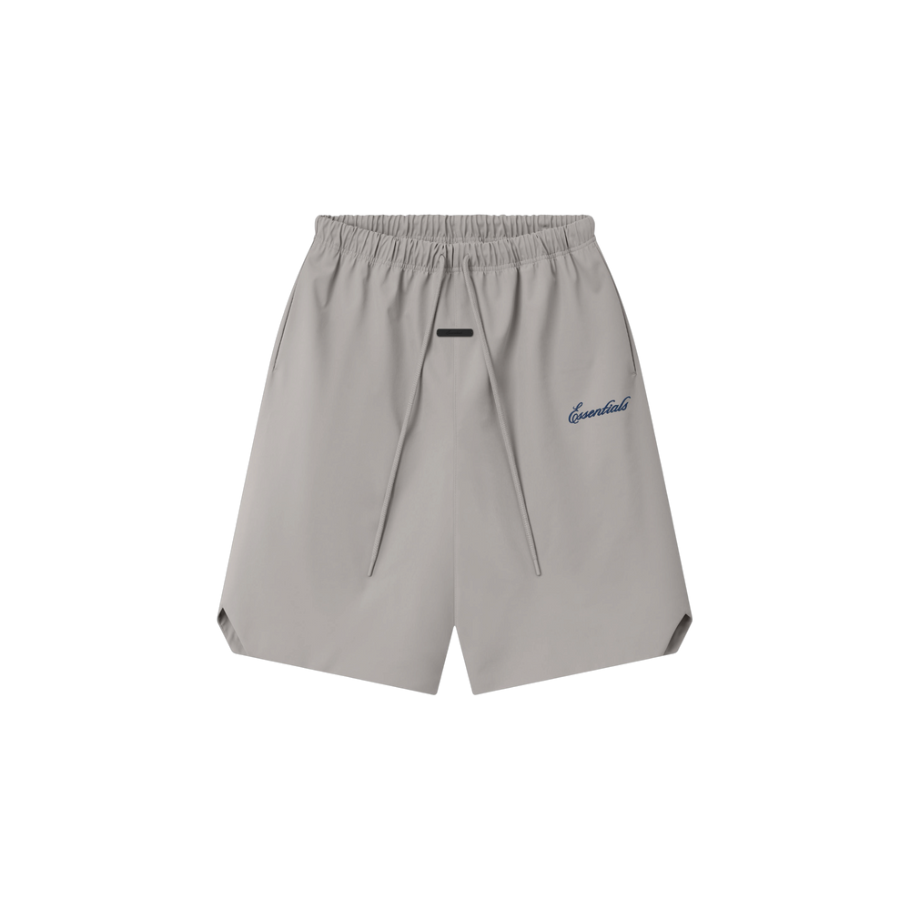 Shorts Fear of God Essentials Bonded Nylon Signature Relaxed con Slit Stone