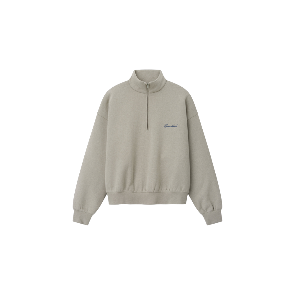 Buzo Fear of God Essentials Signature Classic Half Zip Pyrite Heather