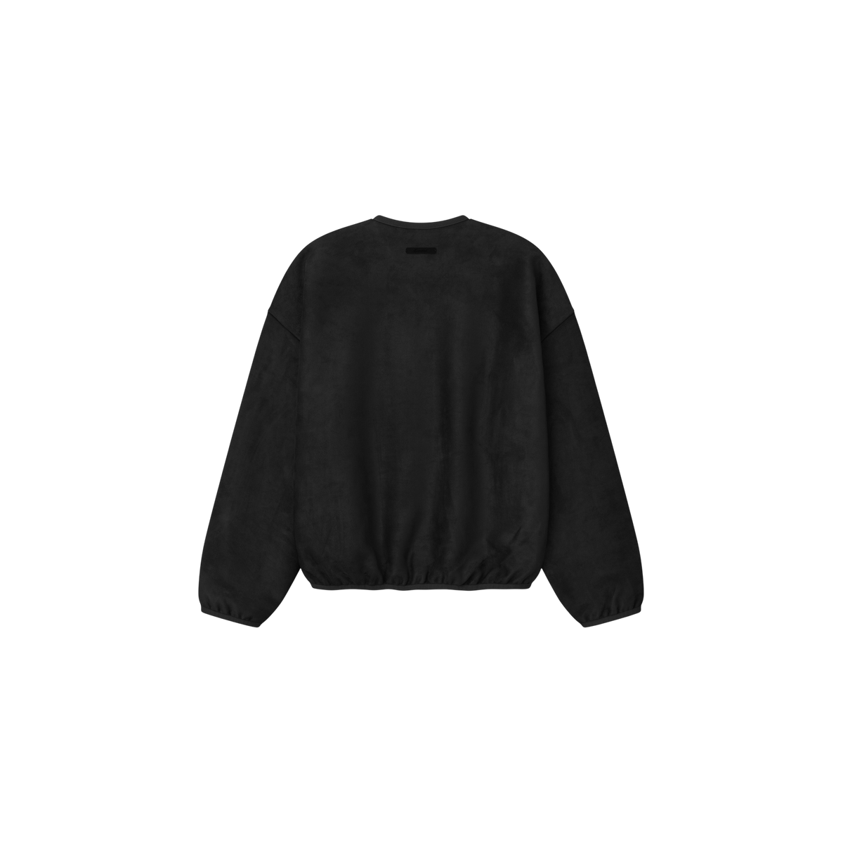 Buzo Fear of God Essentials Suede Fleece Signature Modern Vintage Black