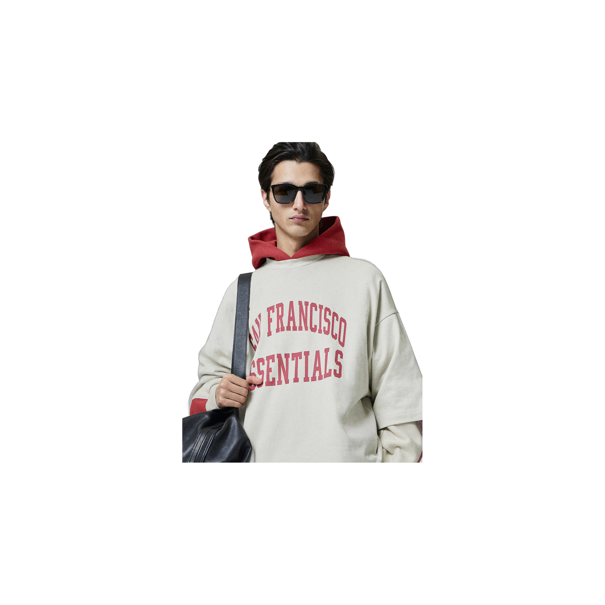 Remera Fear of God Essentials 49ers Merch Sandstone