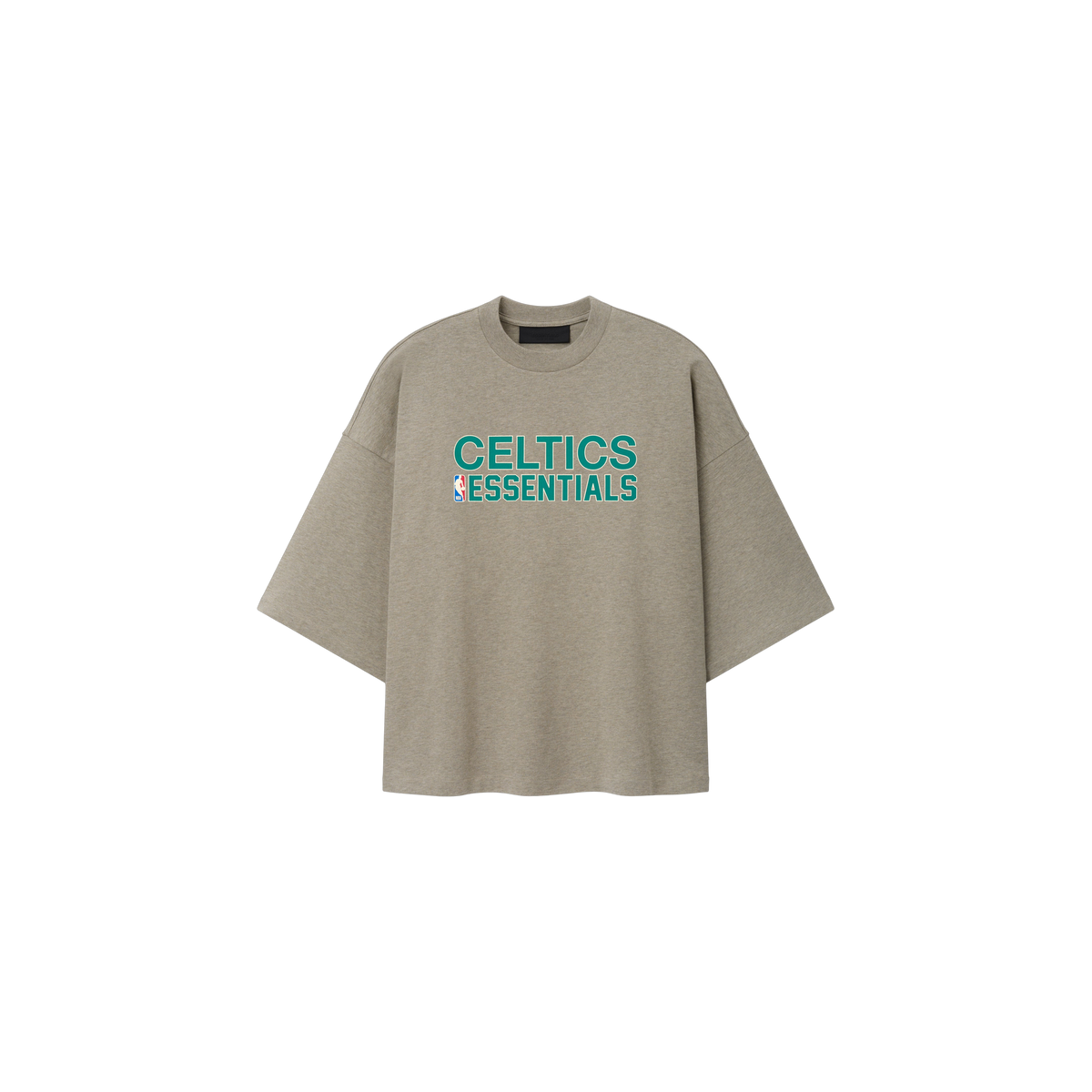 Remera Fear of God Essentials Celtics Merch Seal Heather