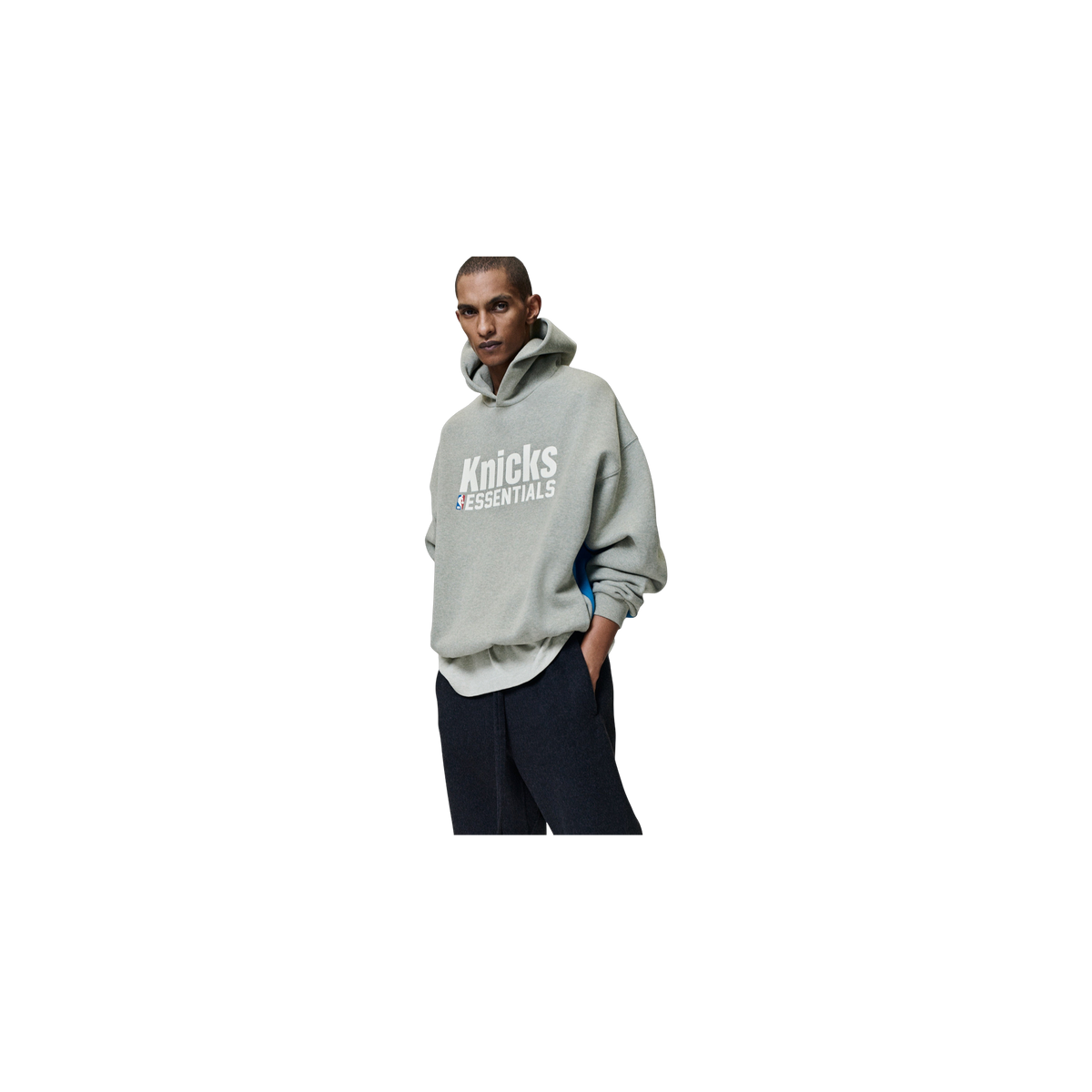 Buzo Fear of God Essentials Knicks 90s Relaxed Seal Heather