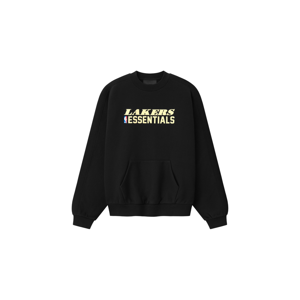 Buzo Fear of God Essentials Lakers 90s Relaxed Negro