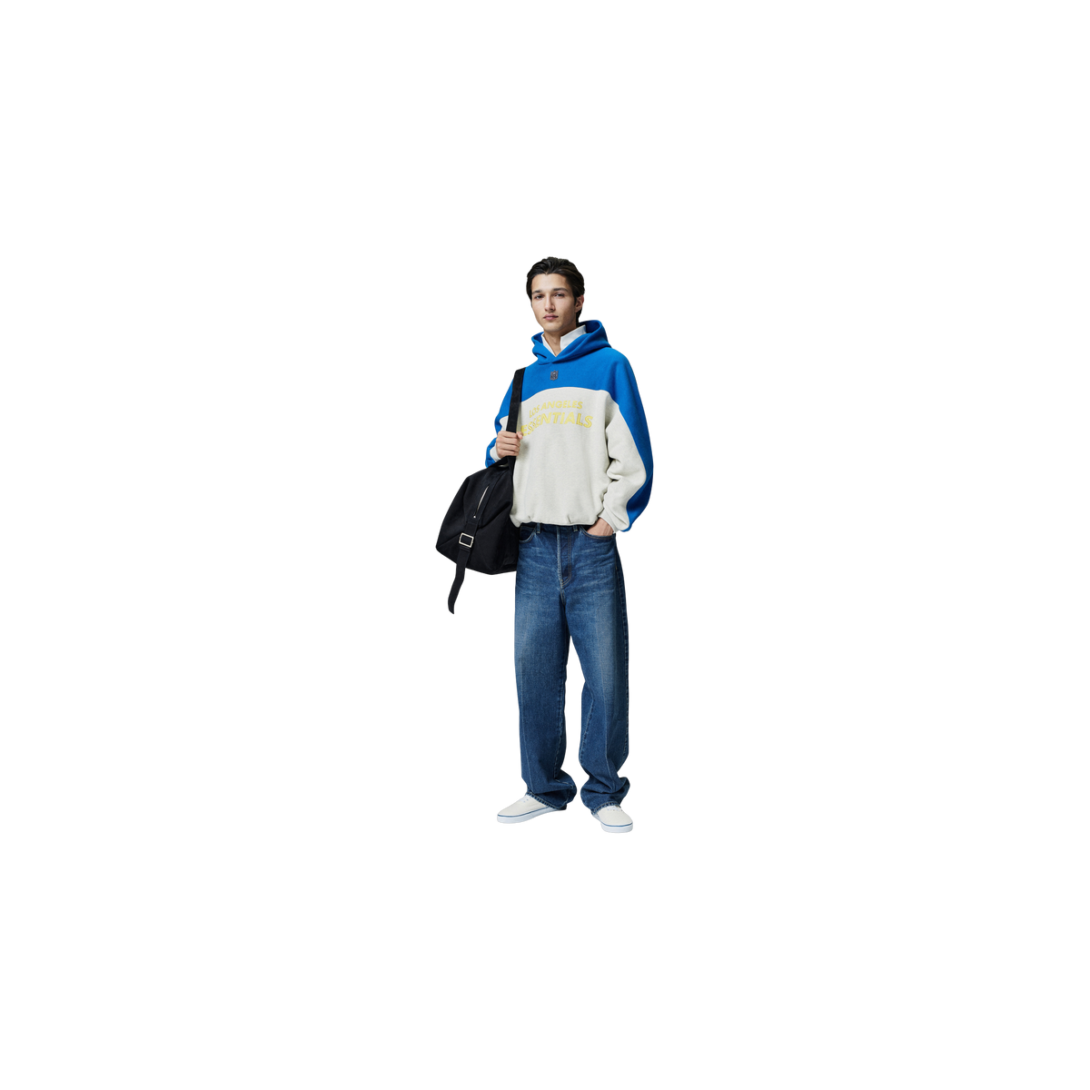Buzo Fear of God Essentials Rams 90s Relaxed Vanilla Heather