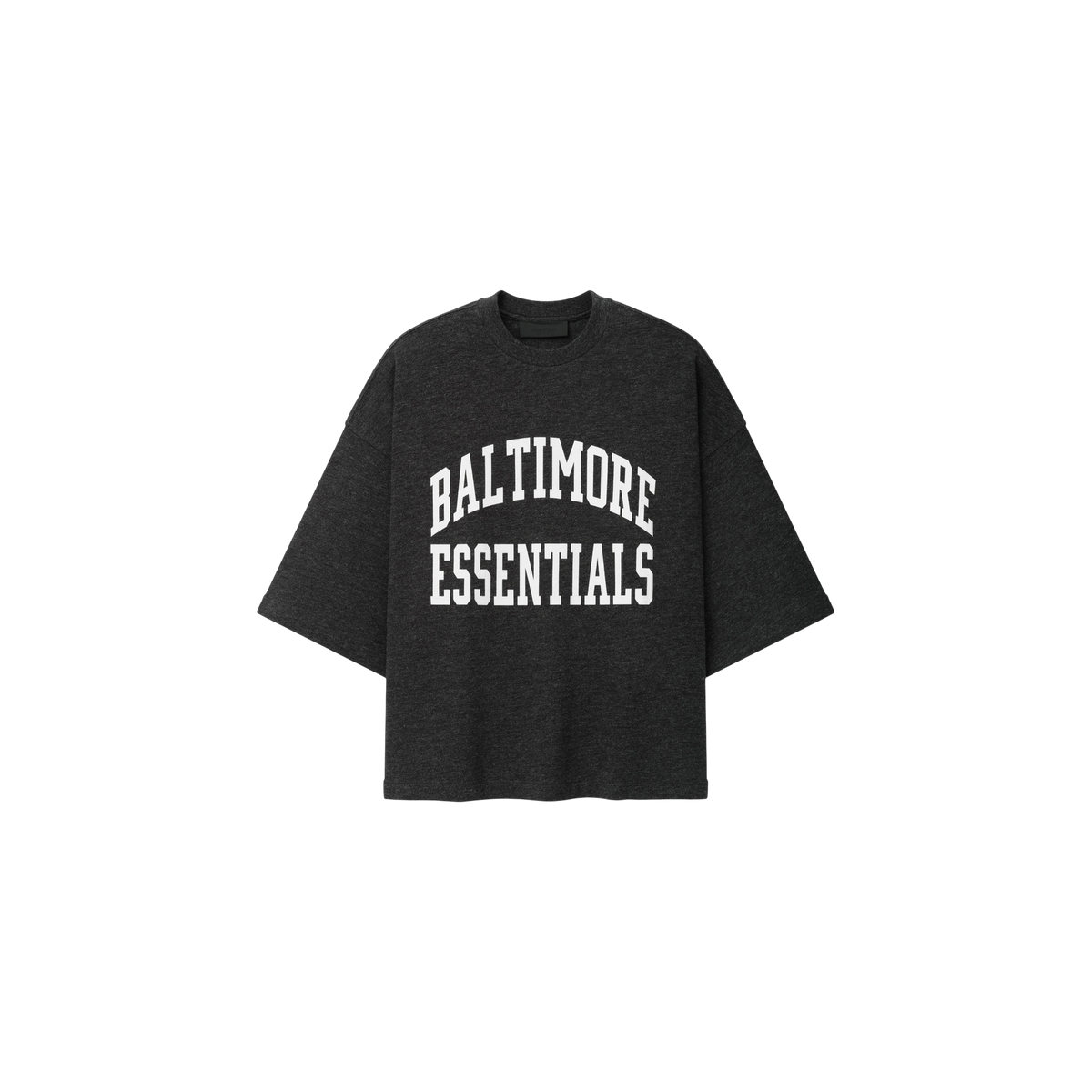 Remera Fear of God Essentials Ravens Merch Iron Grey Heather