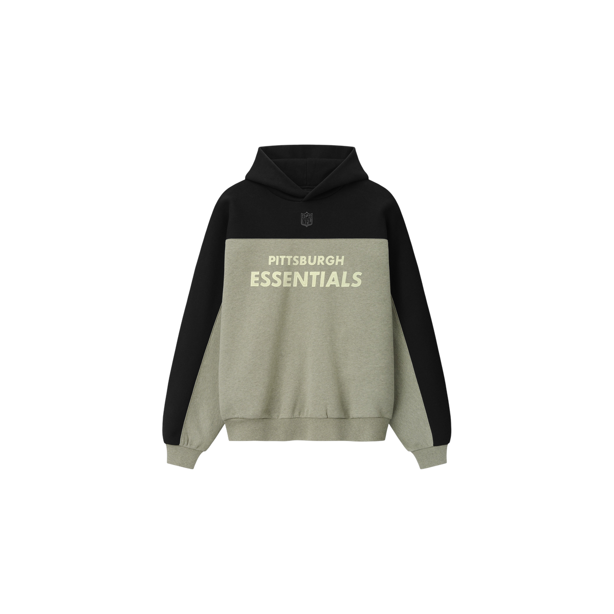 Buzo Fear of God Essentials Steelers 90s Relaxed Seal Heather