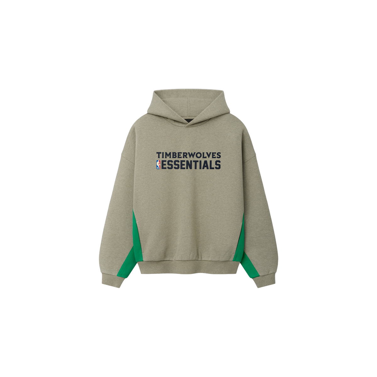 Buzo Fear of God Essentials Timberwolves 90s Relaxed Seal Heather