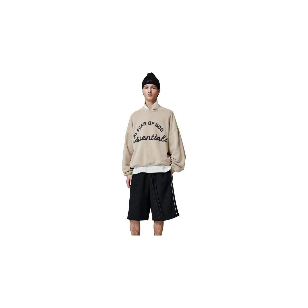 Buzo Fear of God Essentials Training 90s Faded Dune