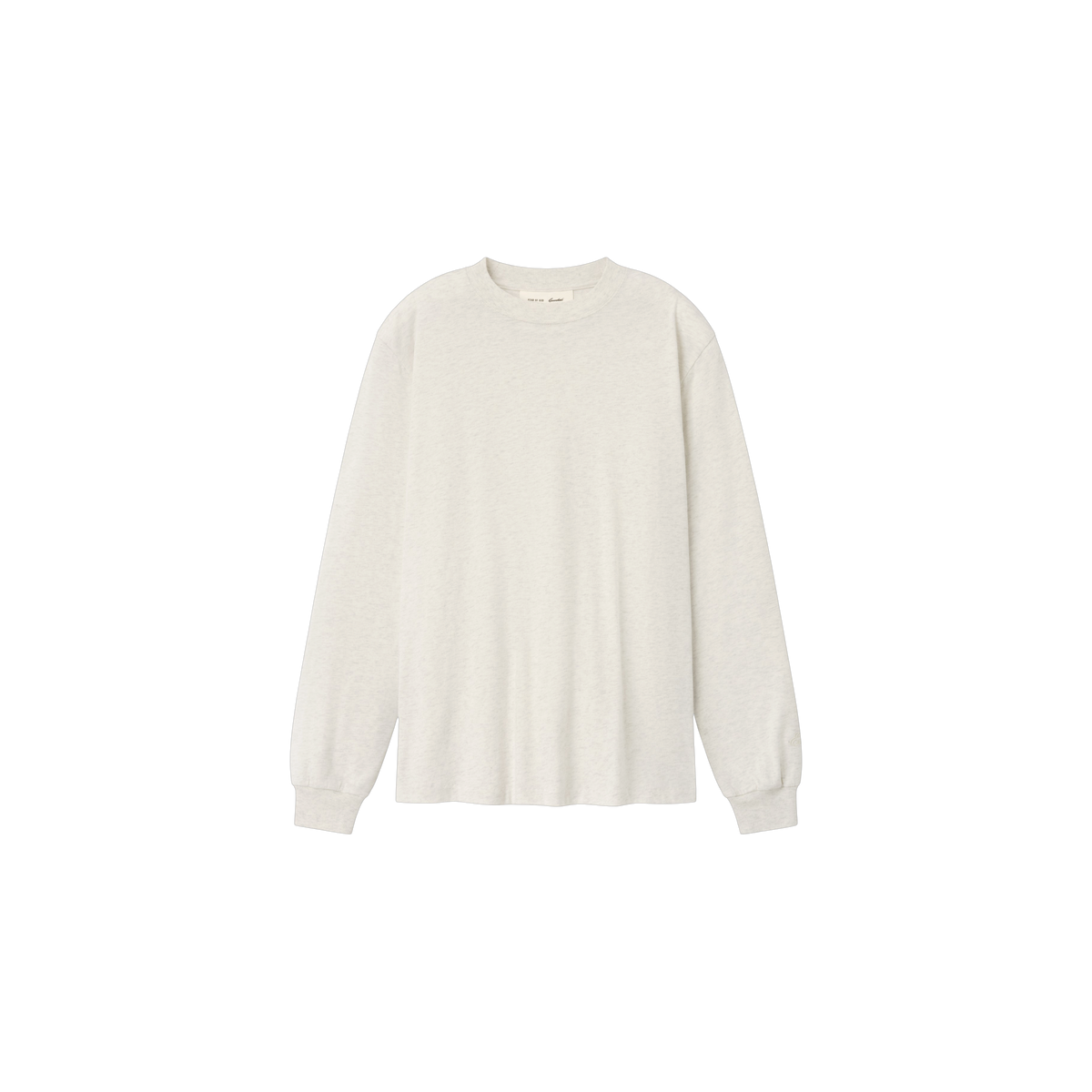 Remera Manga Larga Fear of God Essentials Essential Longsleeve Marble Heather