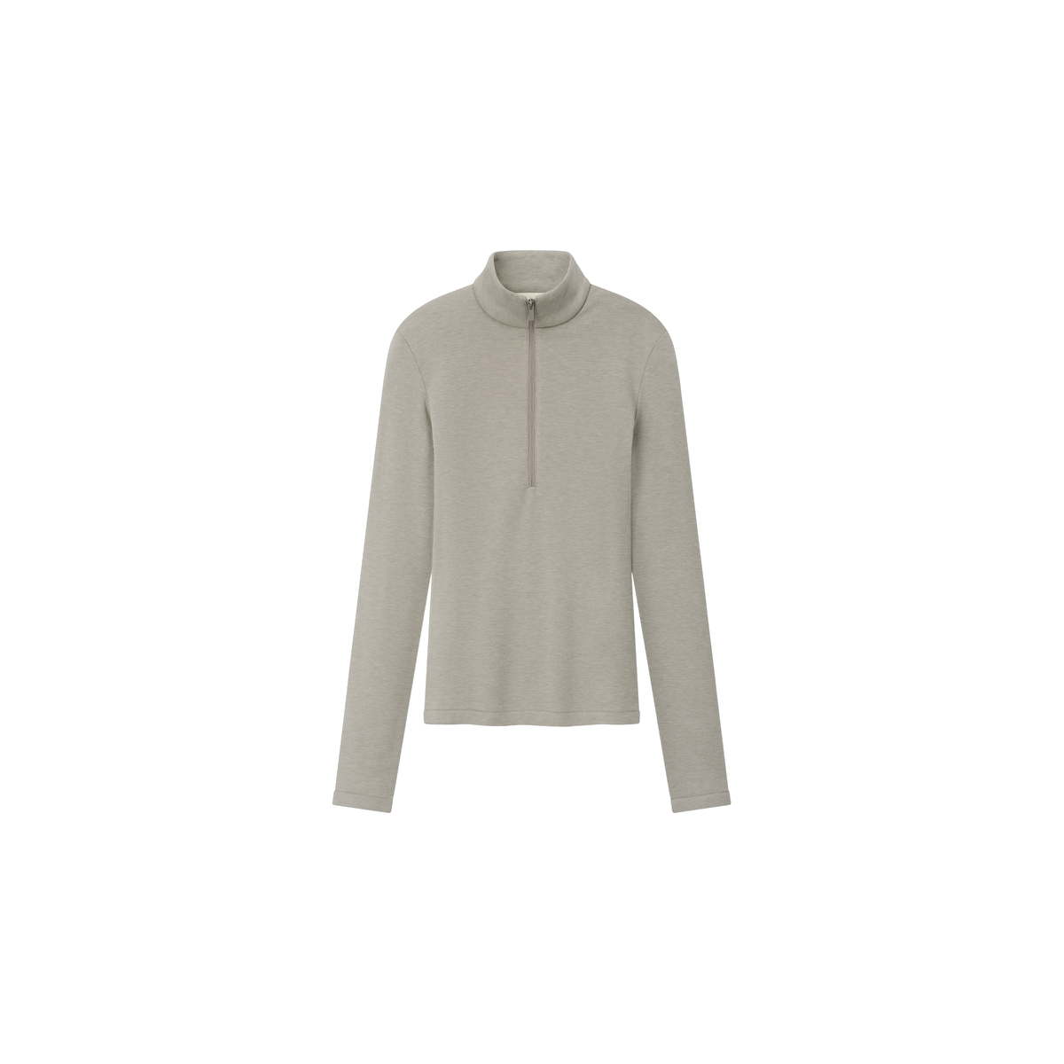 Buzo Fear of God Essentials Half Zip Mockneck Pyrite Heather