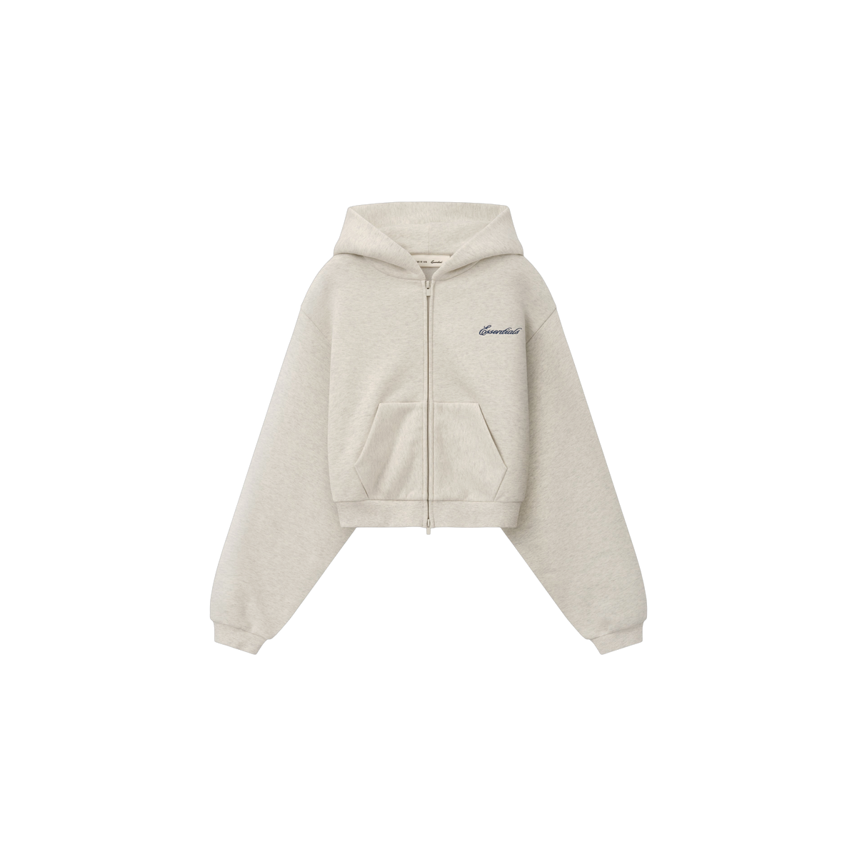 Campera Fear of God Essentials Modern Cropped Marble Heather