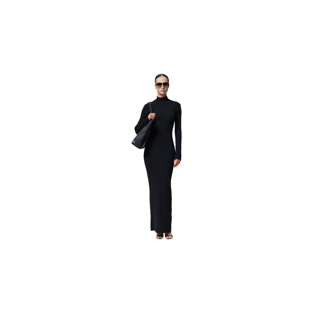 Sweater Fear of God Essentials Rib Knit Dress Vintage Black