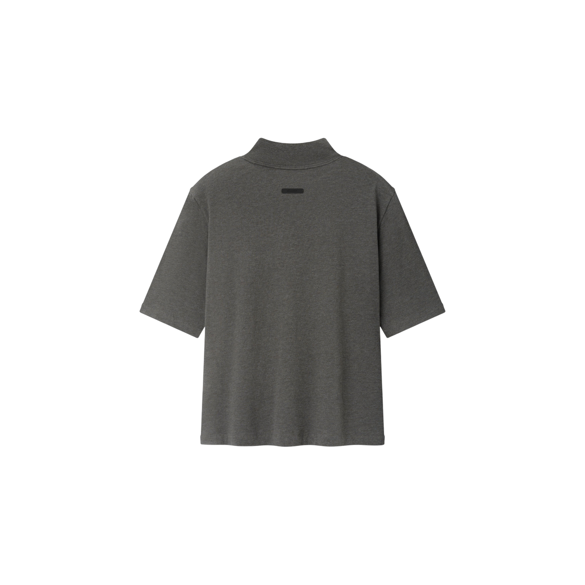 Remera Fear of God Essentials Slim Mock Neck Ash Heather