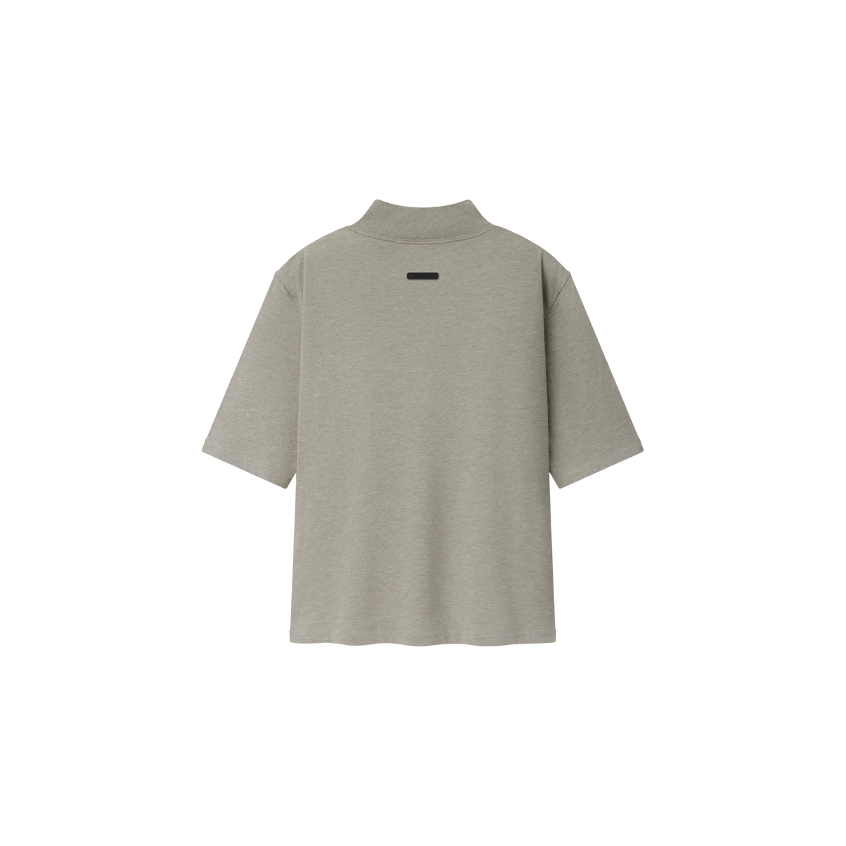 Remera Fear of God Essentials Slim Mock Neck Pyrite Heather