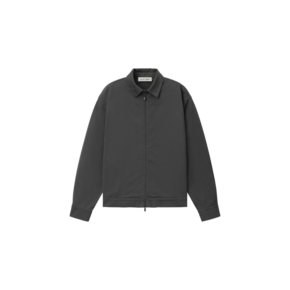 Campera Fear of God Essentials Cotton Twill Work Iron Grey