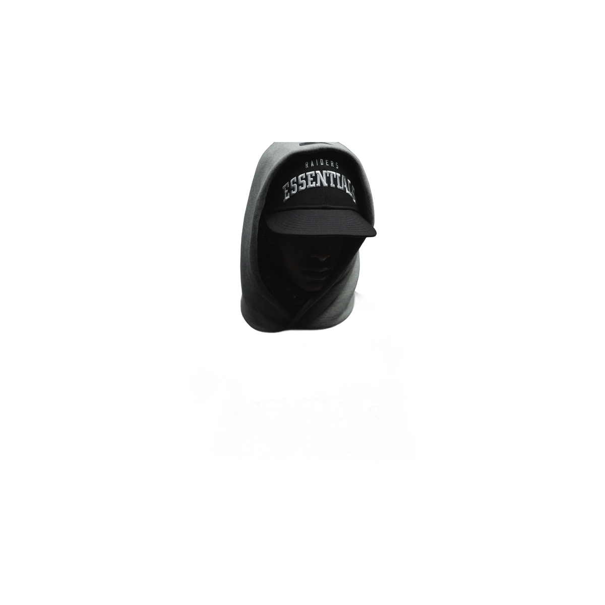 Remera Fear of God Essentials Raiders 9fifty Rc Snapback Negro