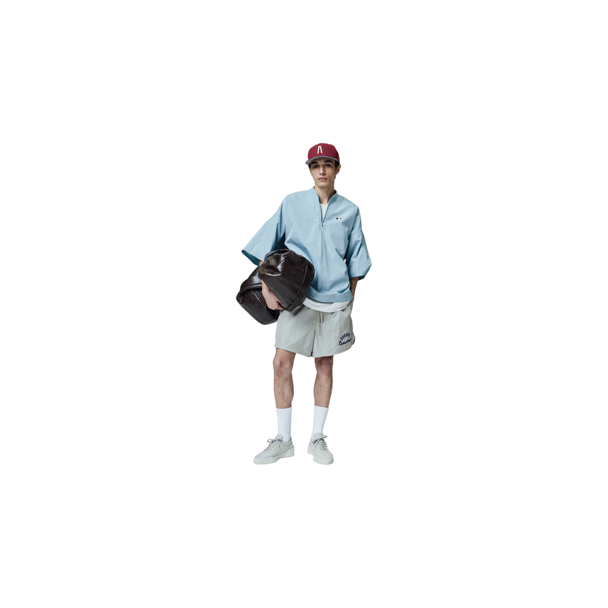 Gorra Fear of God Essentials 59fifty Athletics Cardinal