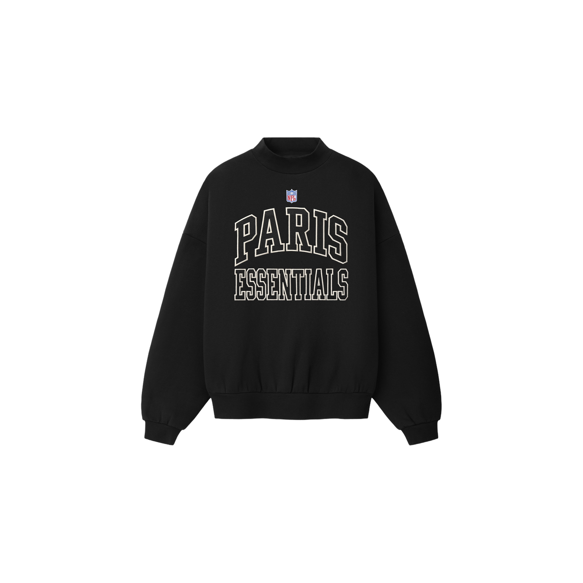 Buzo Fear of God Essentials Nfl Paris Boxy Vintage Black