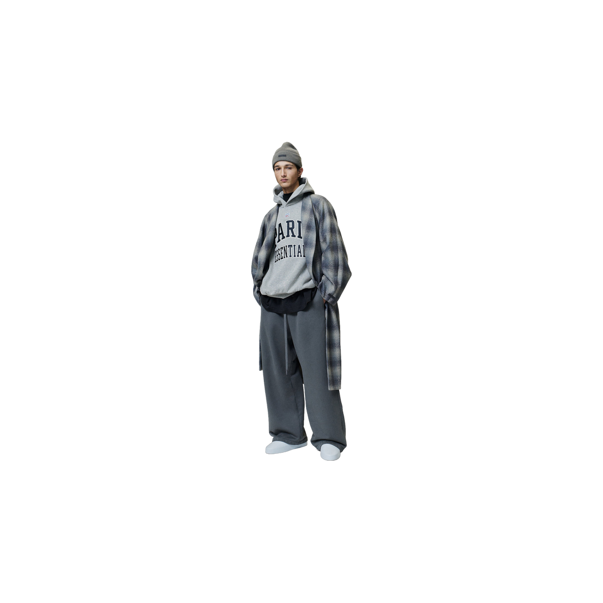 Buzo Fear of God Essentials Nfl Paris 90s Relaxed Warm Heather