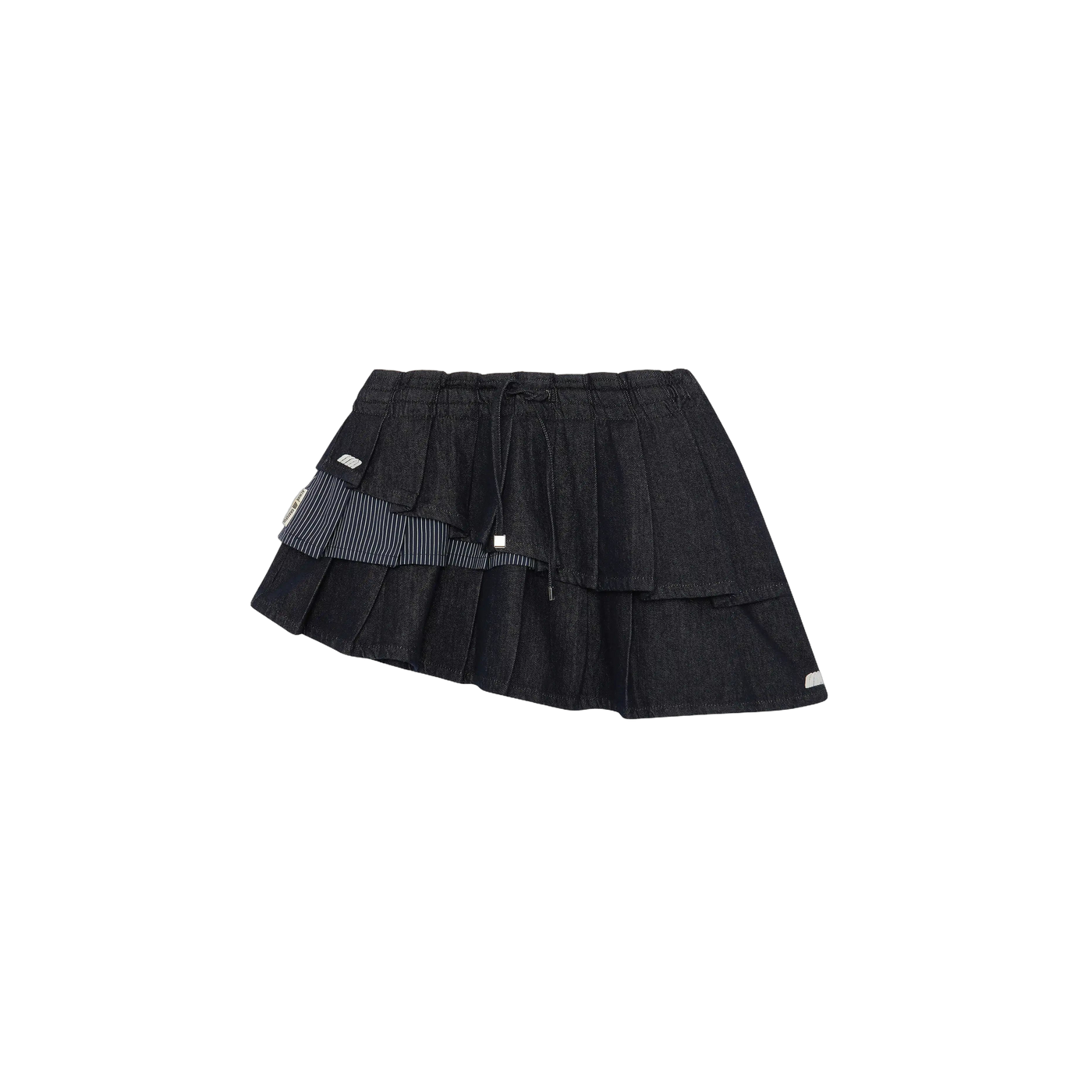 Eme Studios Forest Raw Denim Skirt