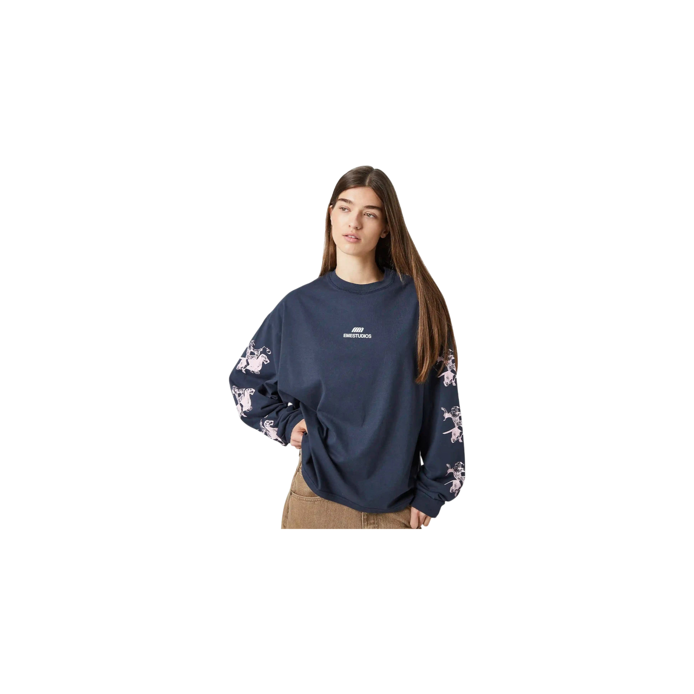 Eme Studios Franklin Navy Long Sleeve