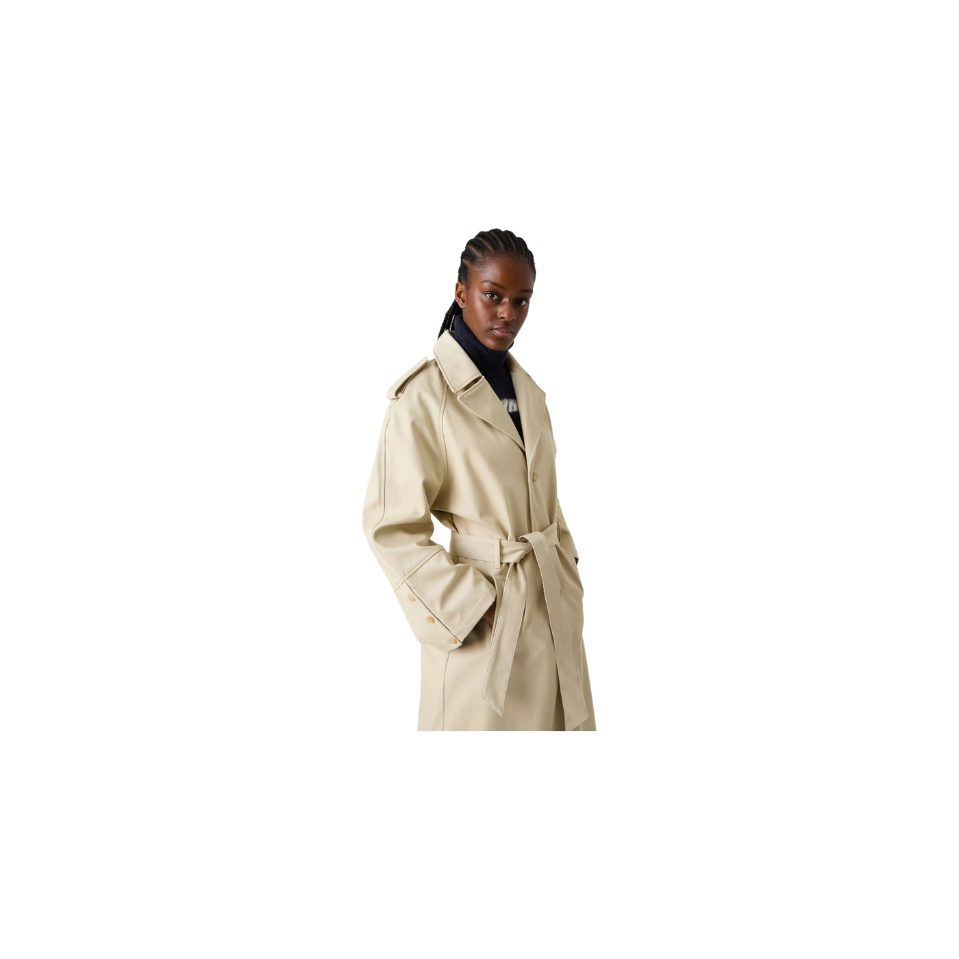 Eme Studios Gadget Light Camel Trench Jacket