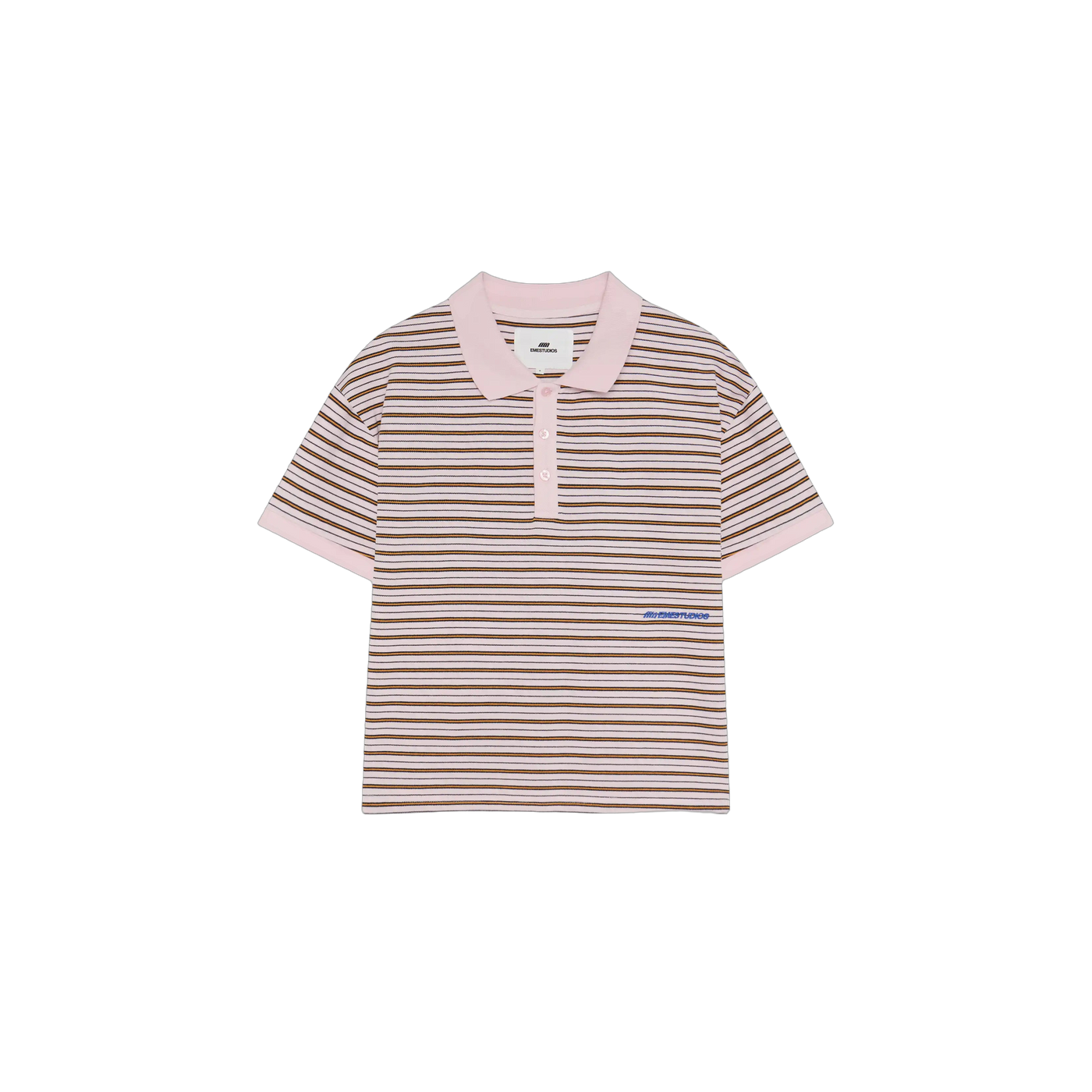 Eme Studios Giglio Cotton Candy Short Sleeve Polo