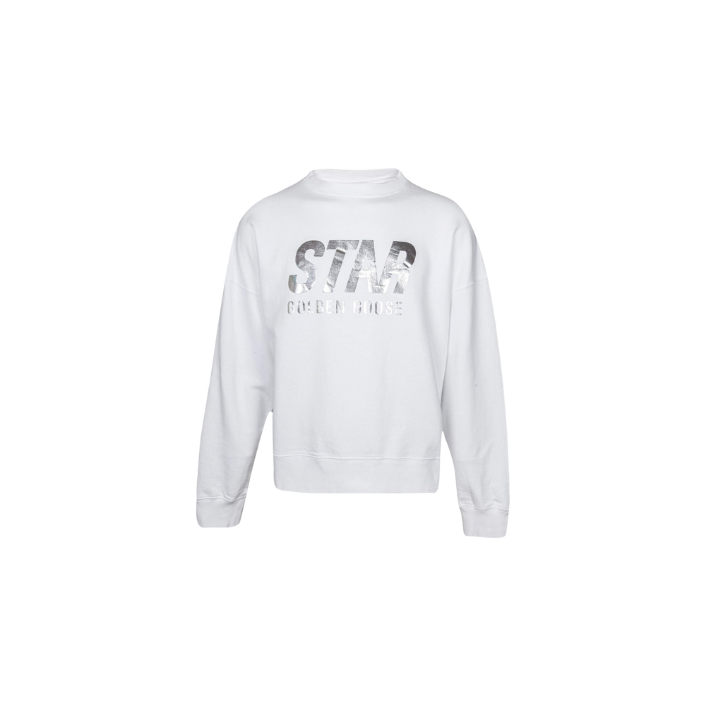 Golden Goose Deluxe Brand Logo Printed Crewneck Sweatshirt