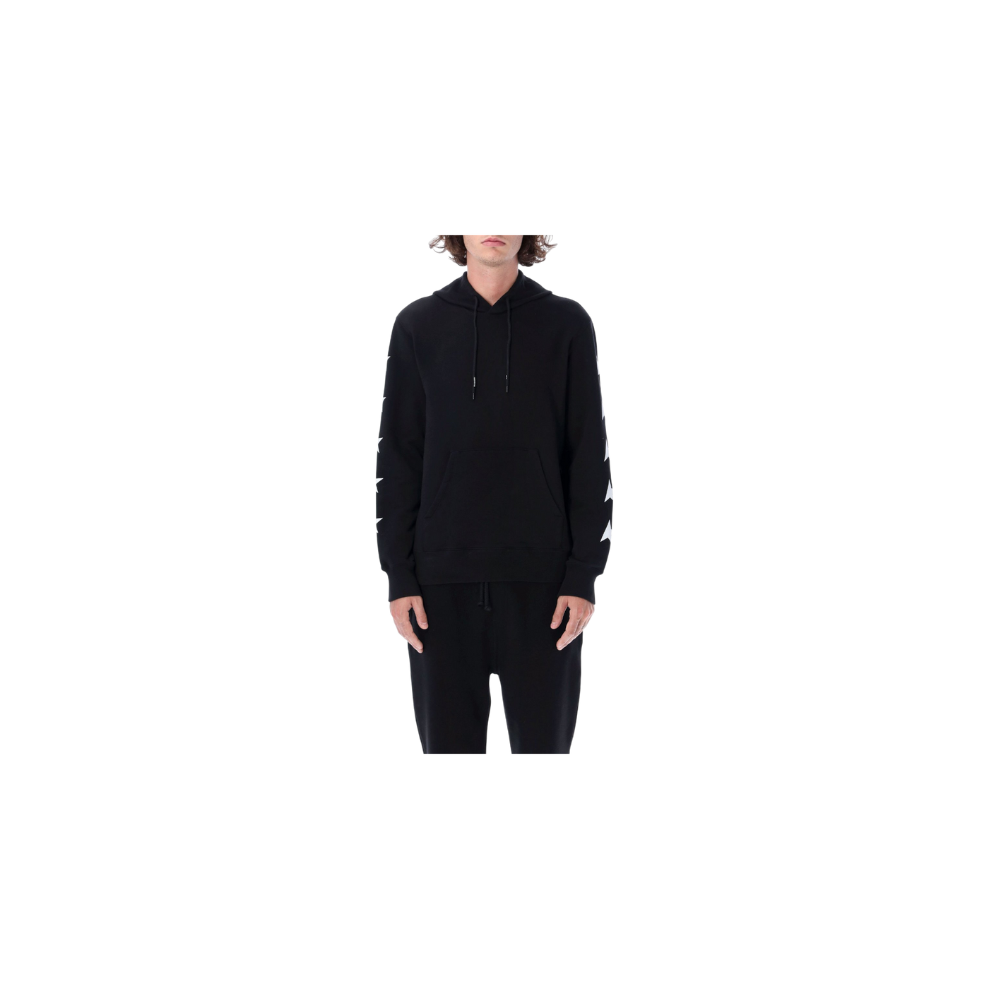 Golden Goose Deluxe Brand Star Printed Drawstring Hoodie