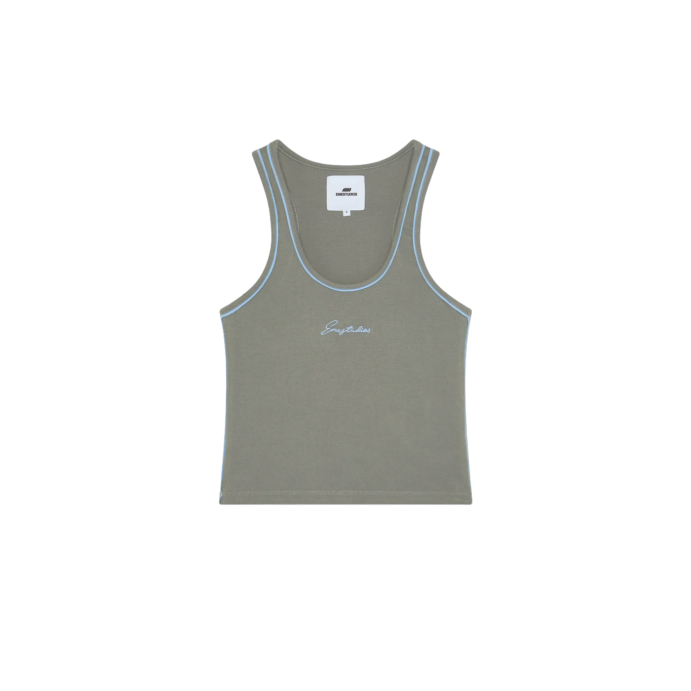 Eme Studios Graf Heather Grey Tank Top