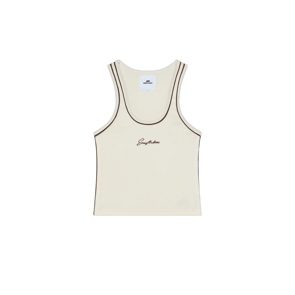Eme Studios Graf Off Sand Tank Top