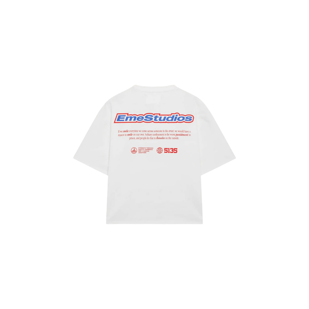 Eme Studios Grin Blued Oversized T-Shirt